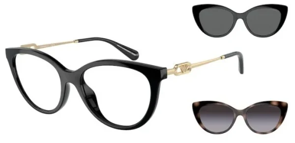 Óculos Solar Feminino Emporio Armani Clip-on EA4213U